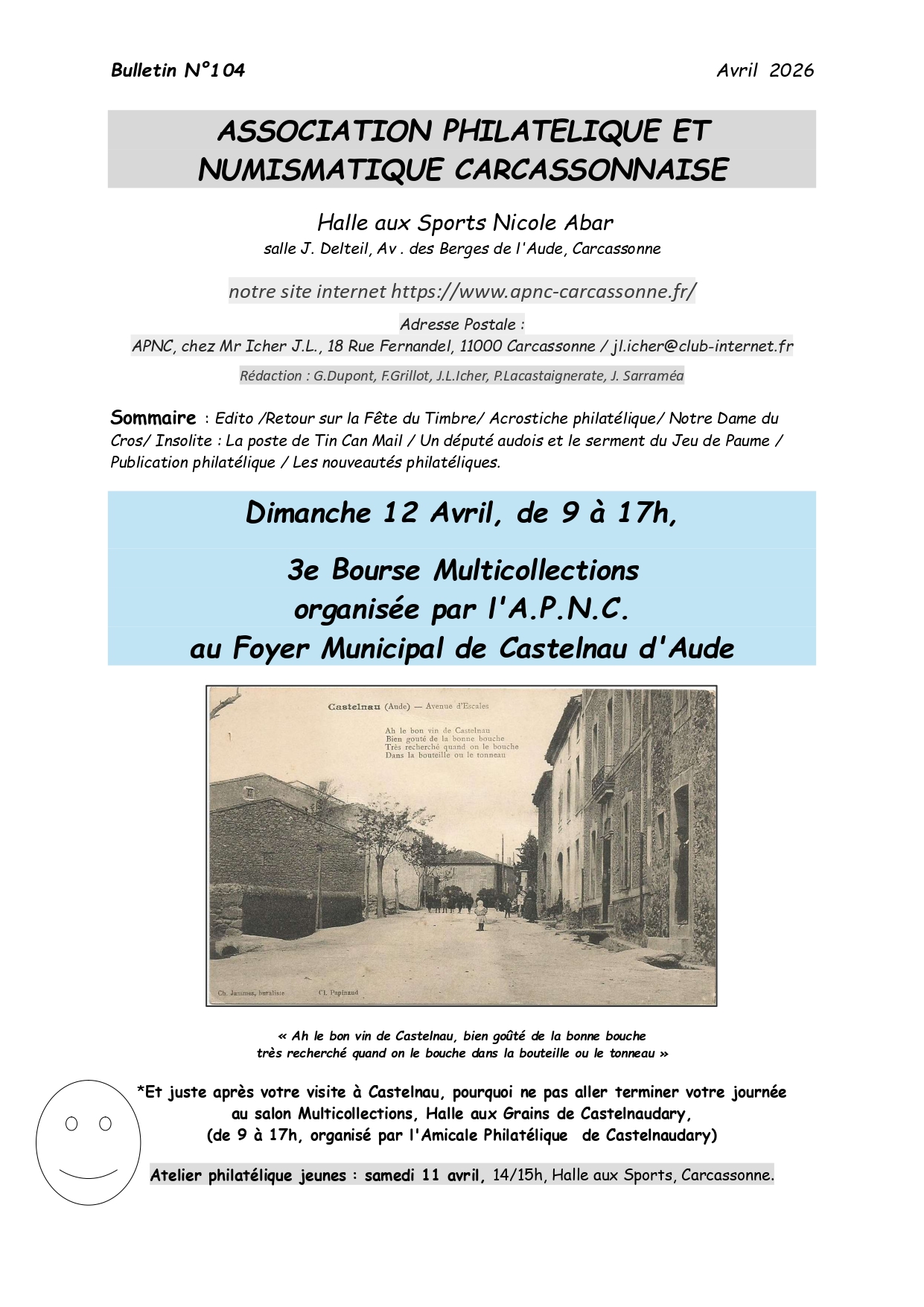 Bulletin Avril 2026