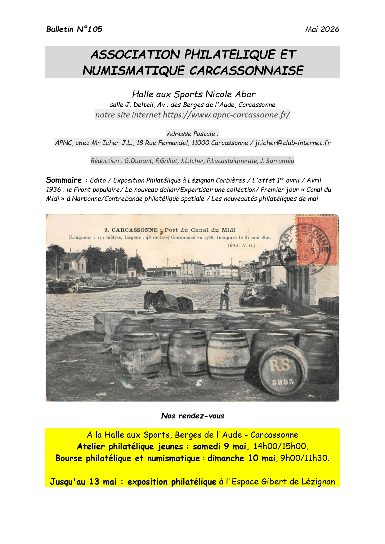 Bulletin Mai 2026