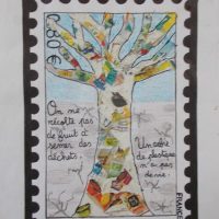 Le timbre gagnant